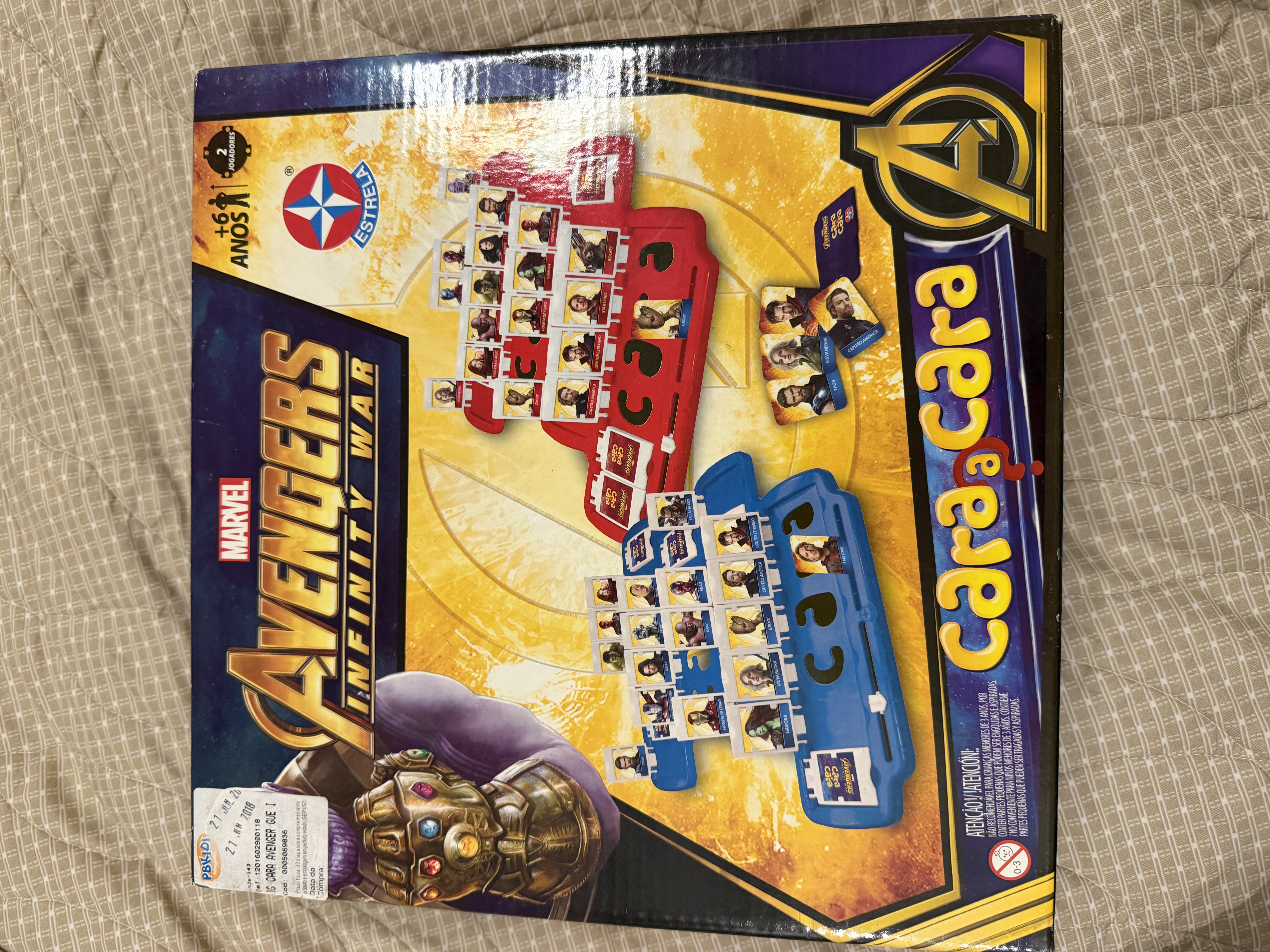 Jogo Cara a Cara Avengers