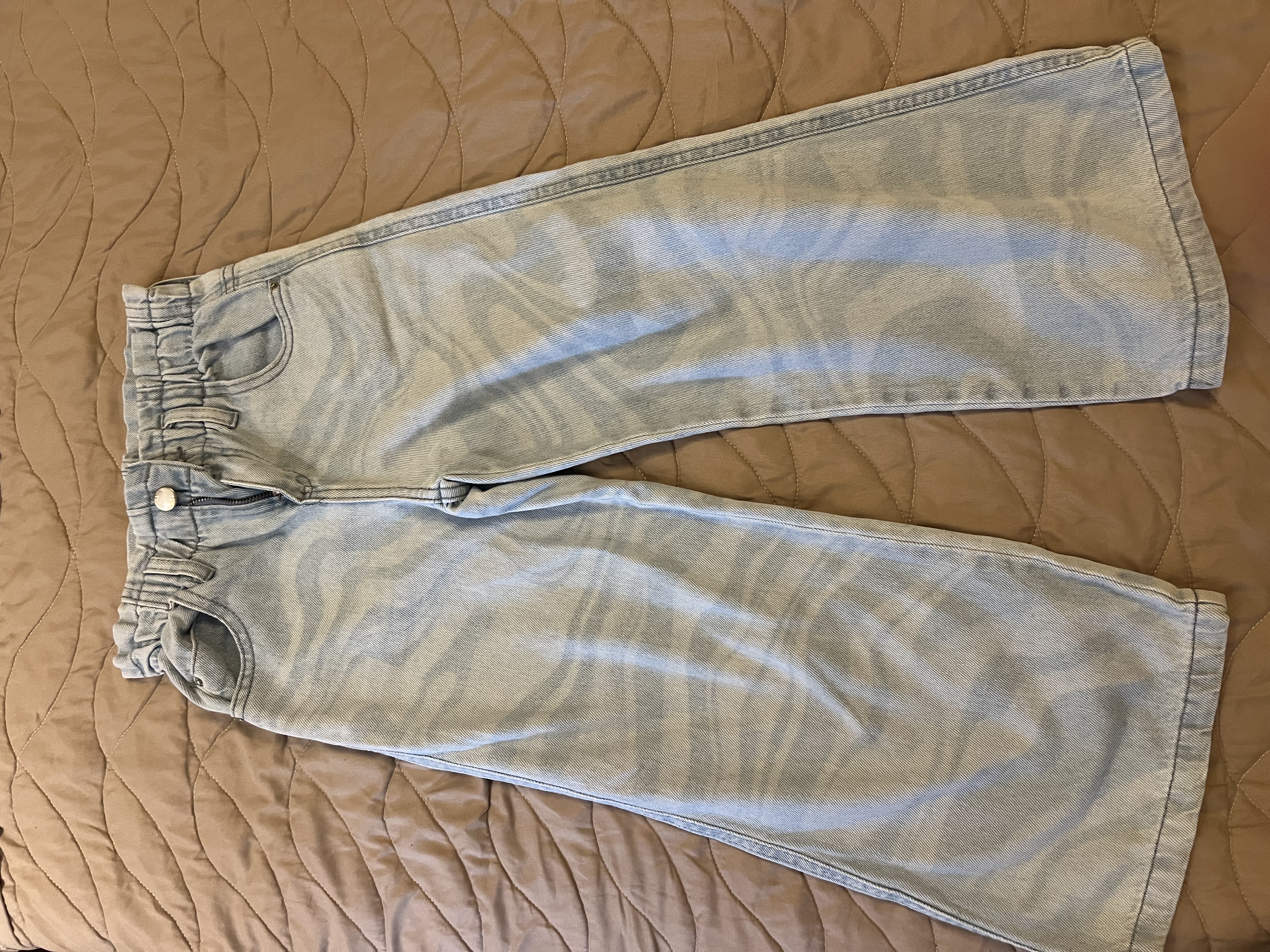 Calça jeans wide leg
