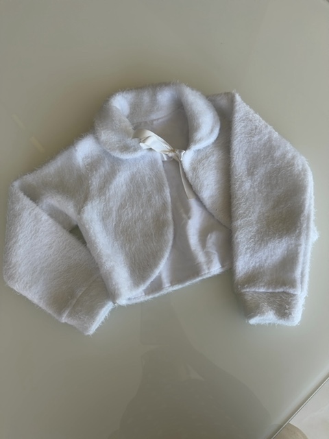 Casaco pelos branco