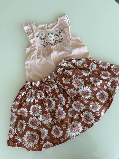 Conjunto Carters floral